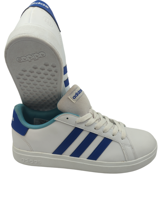 Adidas Grand Court Casual Blanco / Azul No 25.5