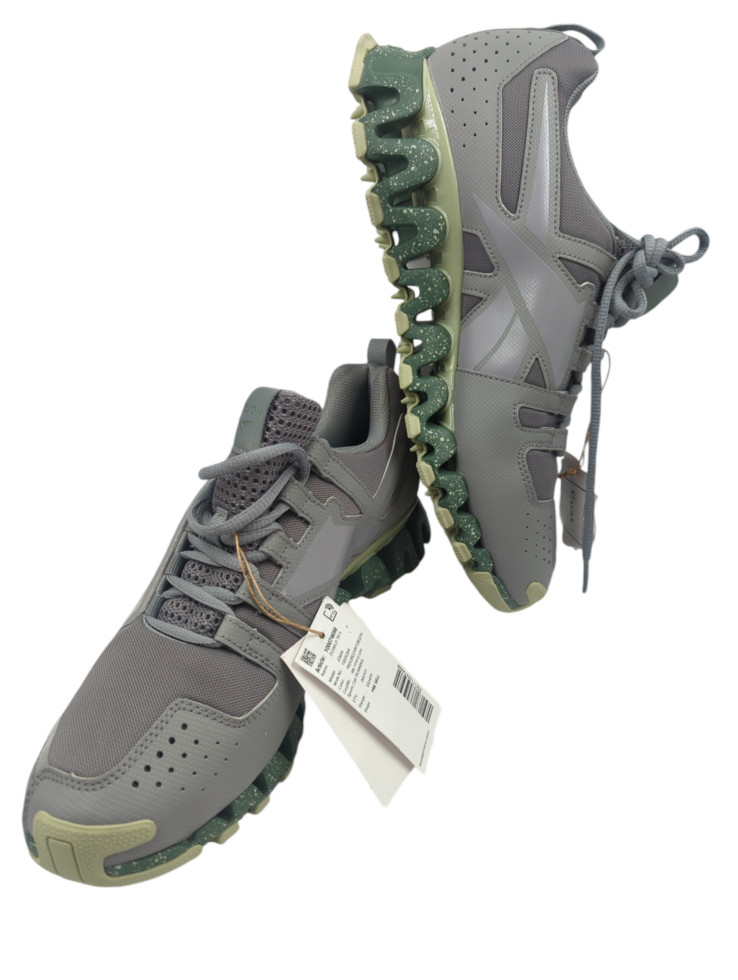 Reebok ZigWild TR6 Running Trail / Training Gris / Verde No 27