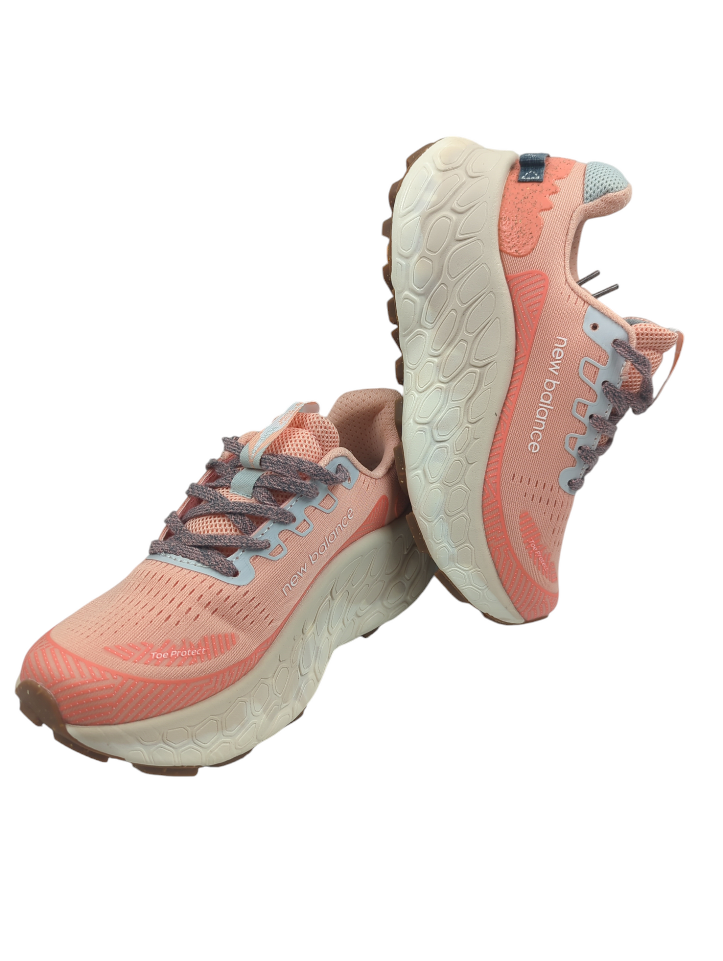 New Balance Fresh Foam X More Trail Running Casual Rosa / Beige No 23.5