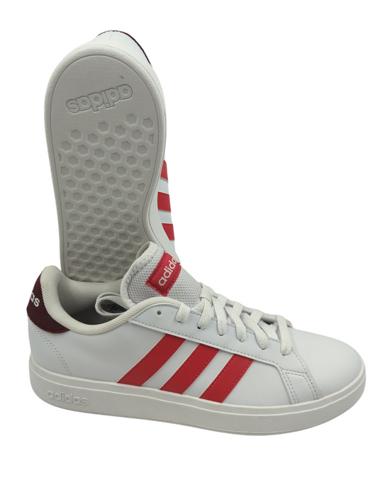 Adidas Grand Court 2.0 Casual Blanco / Rojo No 26