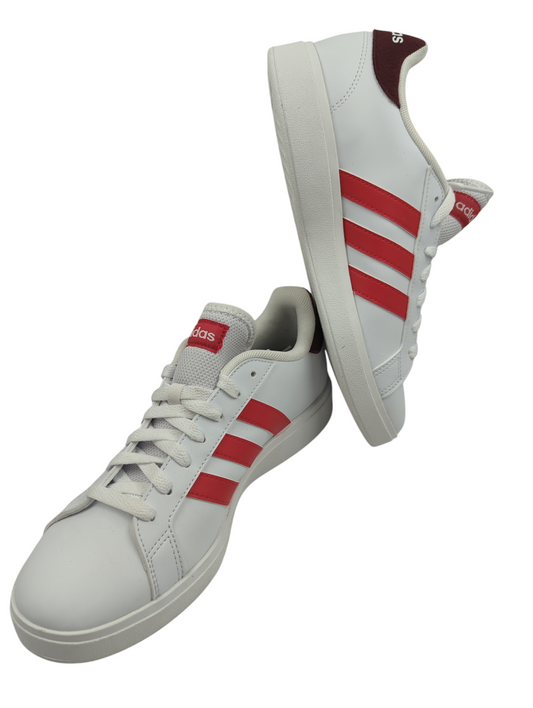 Adidas Grand Court 2.0 Casual Blanco / Rojo No 26