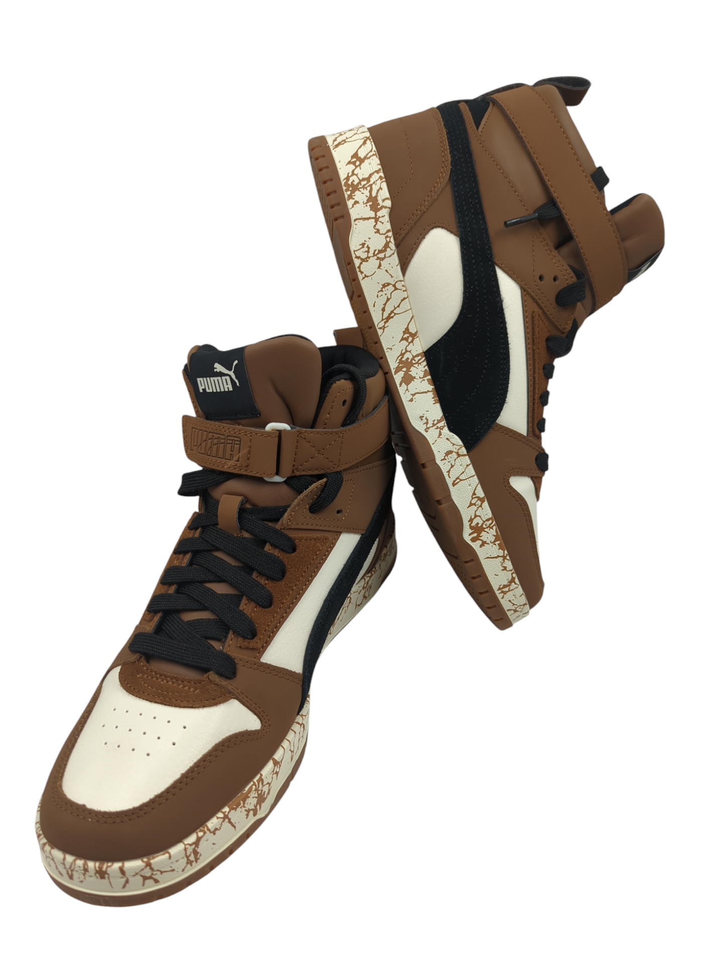 Puma RBD Game Retro Basketball Cafe / Negro No 27.5