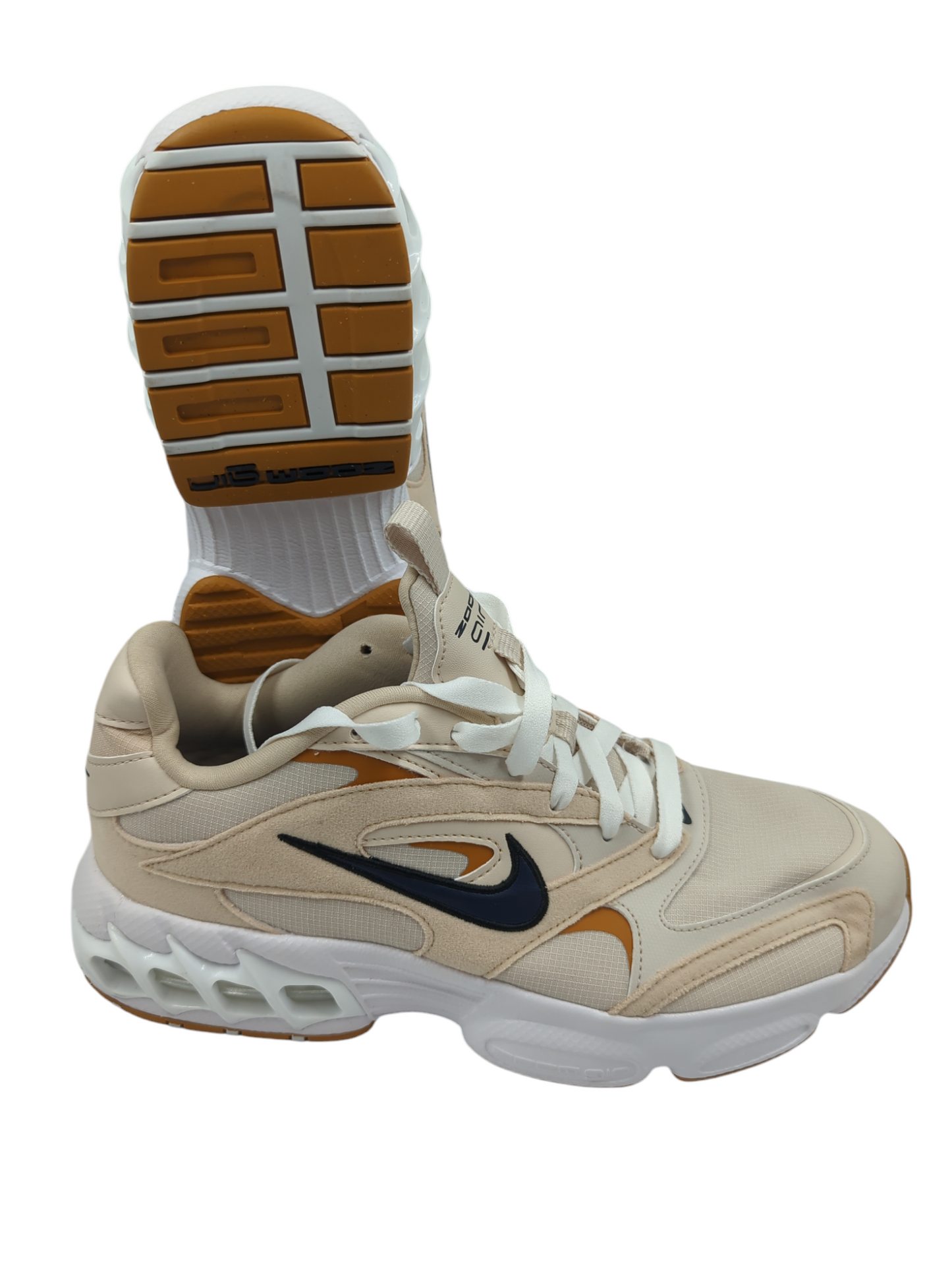 Nike Zoom Air Fire Casual / Training Beige / Blanco No 25