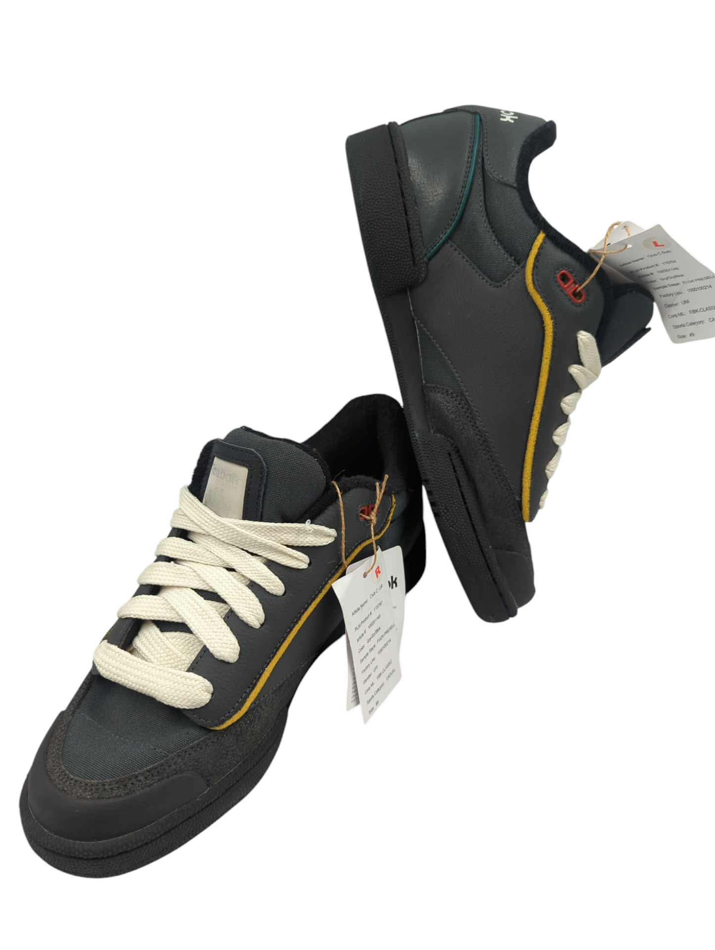 Reebok Club Bulc Casual Big size Gris Oscuro No 27