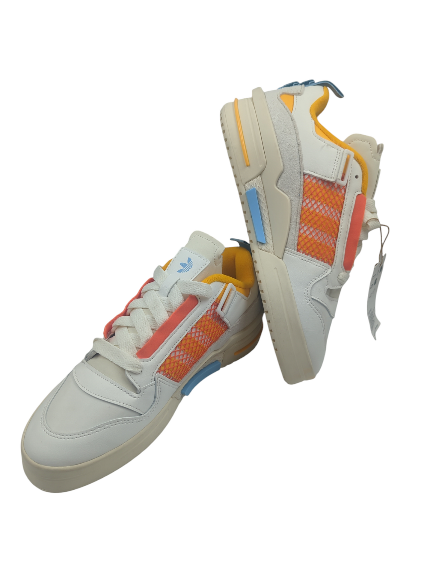 Adidas Forum Mod Low Casual Blanco / Beige / Naranja / Amarillo No 25.5