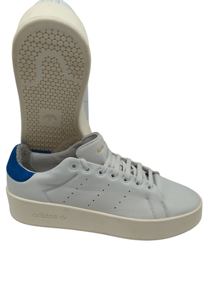 Adidas Stan Smith Media Plataforma Casual Piel / Blanco / Azul No 24
