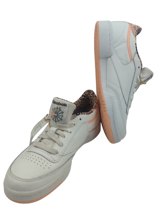 Reebok Club C Casual Blanco / Rosa Animal Print No 23