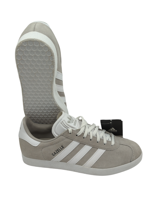 Adidas Gazelle Casual Suede Gris / Blanco No 25