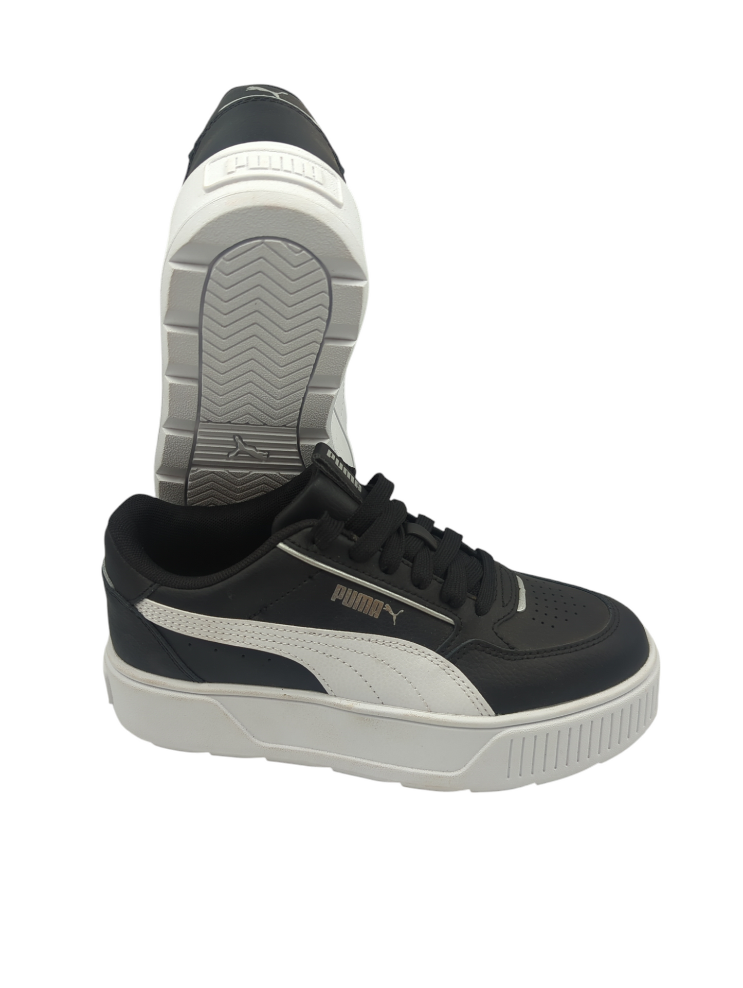 Puma Mayze Plataforma Casual Negro / Blanco No 23