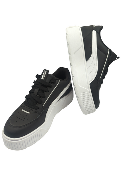 Puma Mayze Plataforma Casual Negro / Blanco No 23