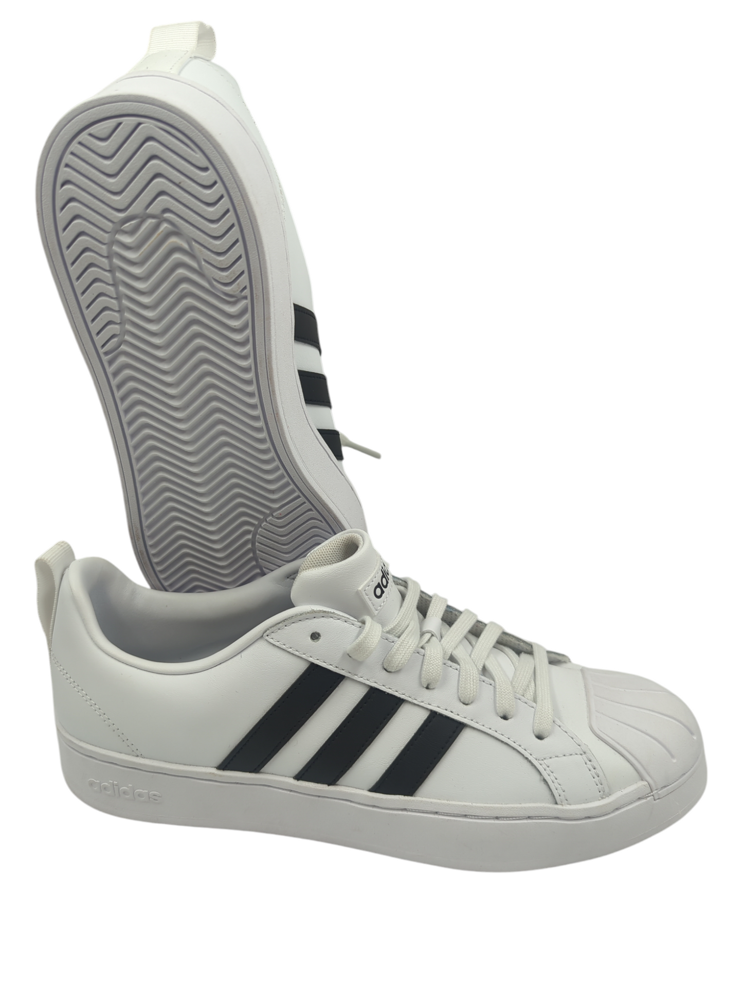 Adidas Court Low Casual Blanco / Negro No 27