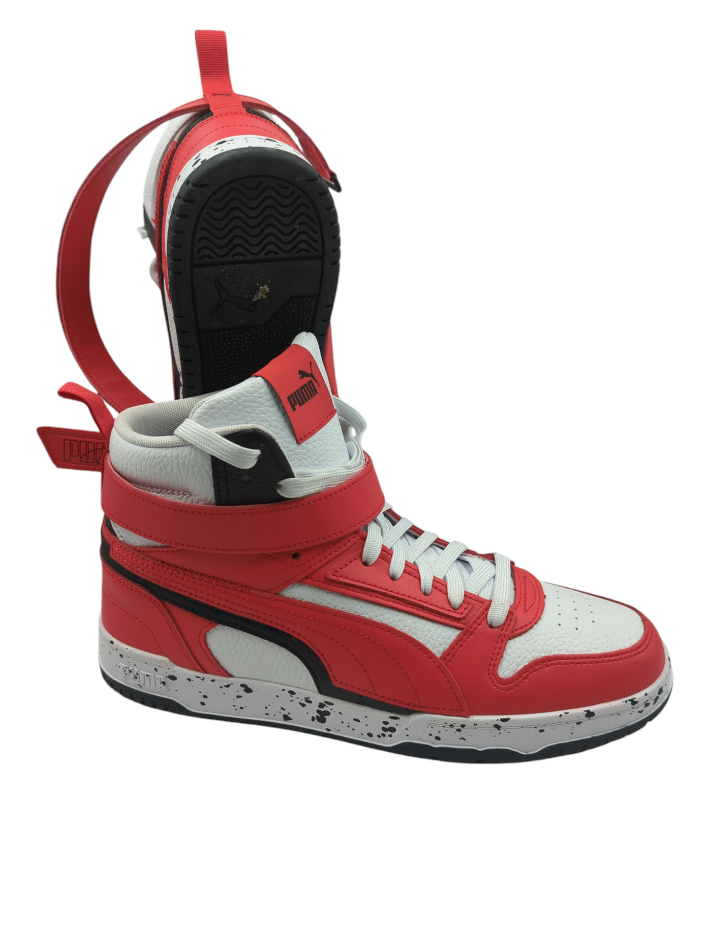 Puma Rbd Game Varsity Bota Casual Retro Rojo / Blanco / Negro No 27
