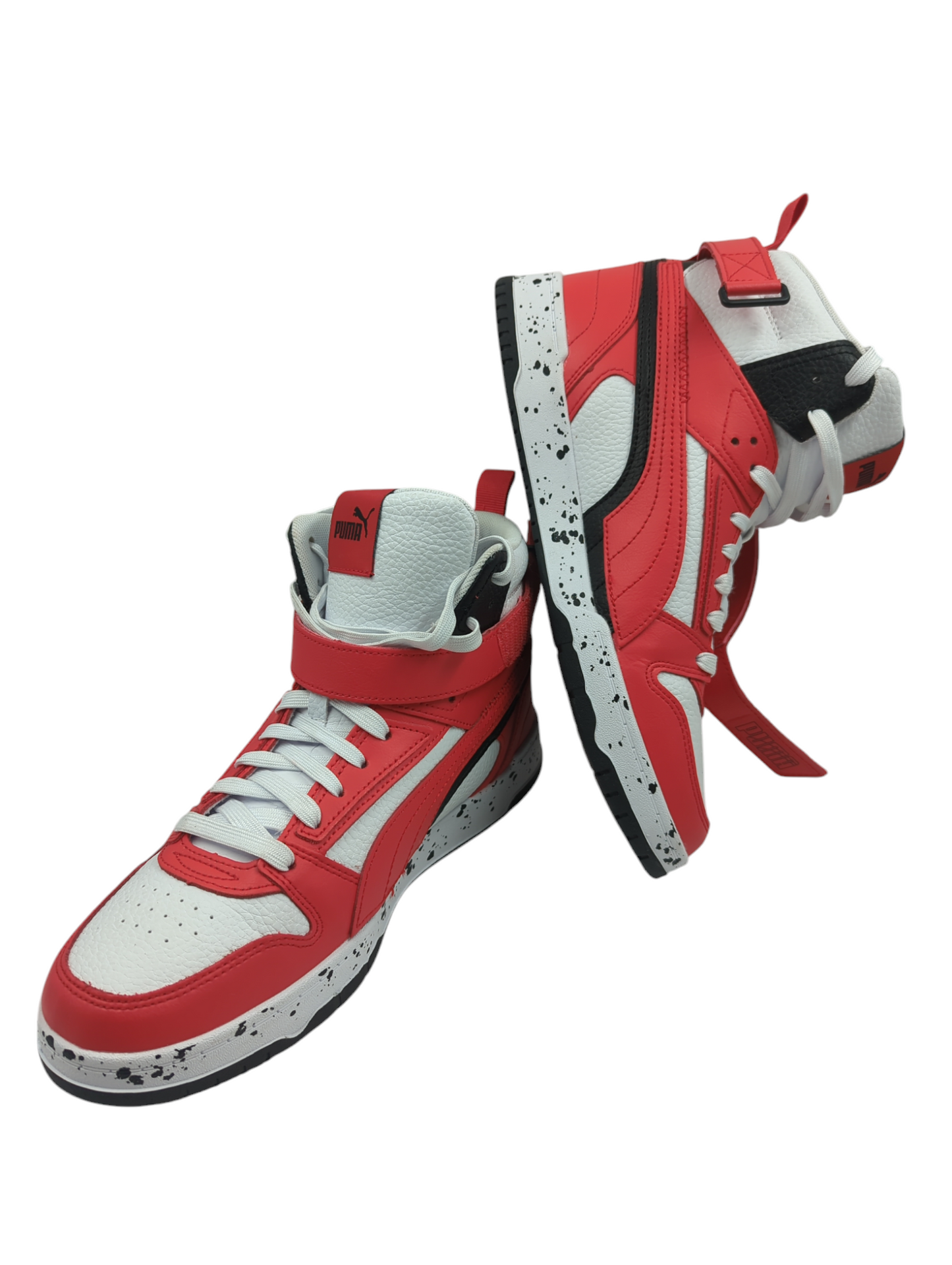 Puma Rbd Game Varsity Bota Casual Retro Rojo / Blanco / Negro No 27