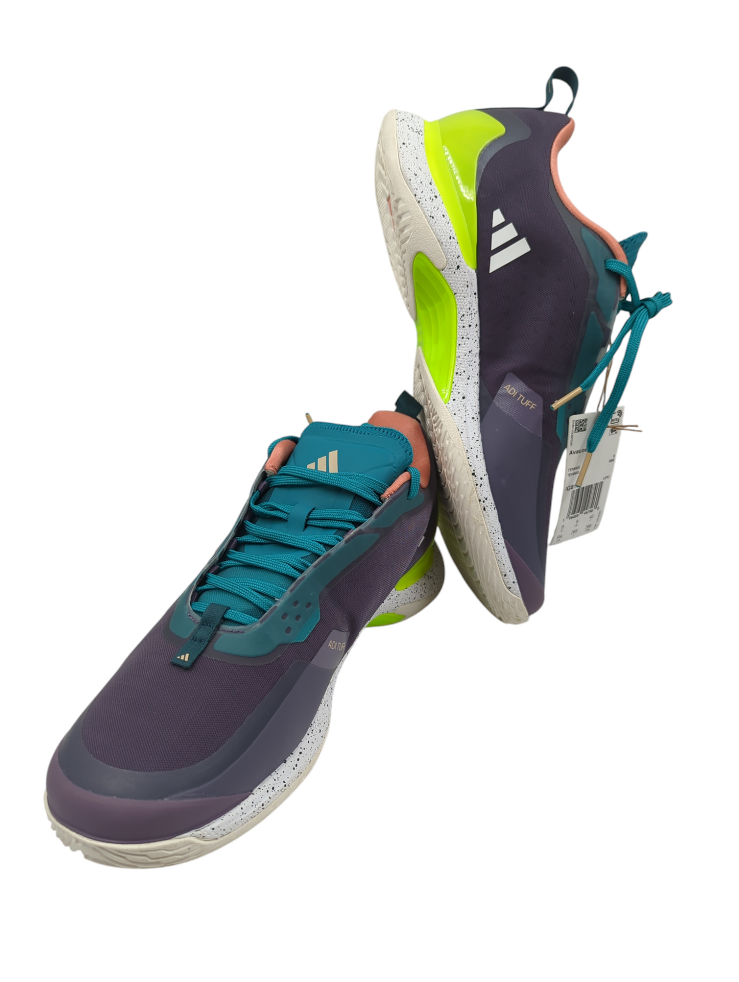 Adidas Avacourt Tennis / Squash Morado / Verde No 26.5
