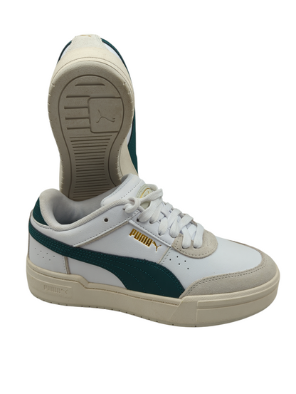 Puma Ca Pro Sport Casual Blanco / Verde / Suede No 23.5