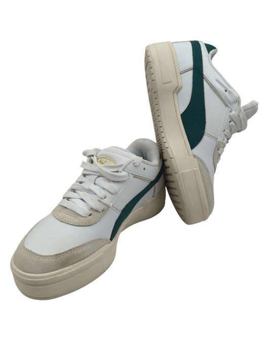 Puma Ca Pro Sport Casual Blanco / Verde / Suede No 23.5