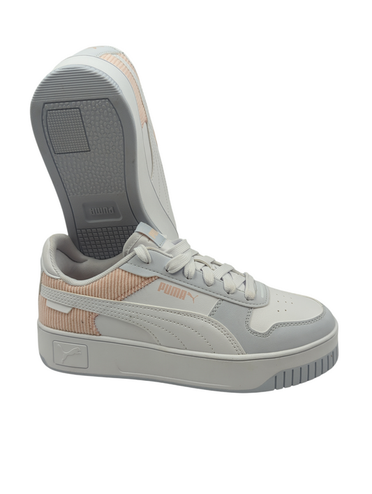 Puma Ca Casual Media Plataforma Blanco /  Azul / Pana Rosa No 23.5
