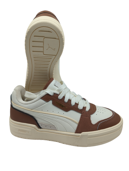 Puma Ca Pro Lux Casual Media Plataforma Cafe / Blanco / Crema No 24
