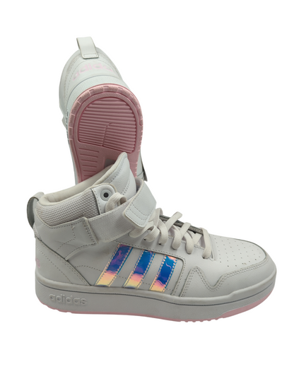 Adidas Postmove Mid Basketball Retro Casual Blanco / Iridiscente No 24