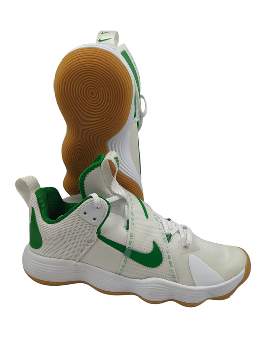 Nike React Hyperset Basketball Volleyball Blanco / Verde No 27.5