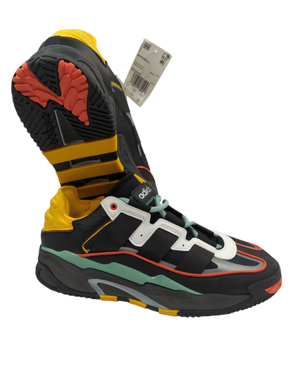 Adidas Niteball Casual Basketball Low Negro / Amarillo / Blanco No 27