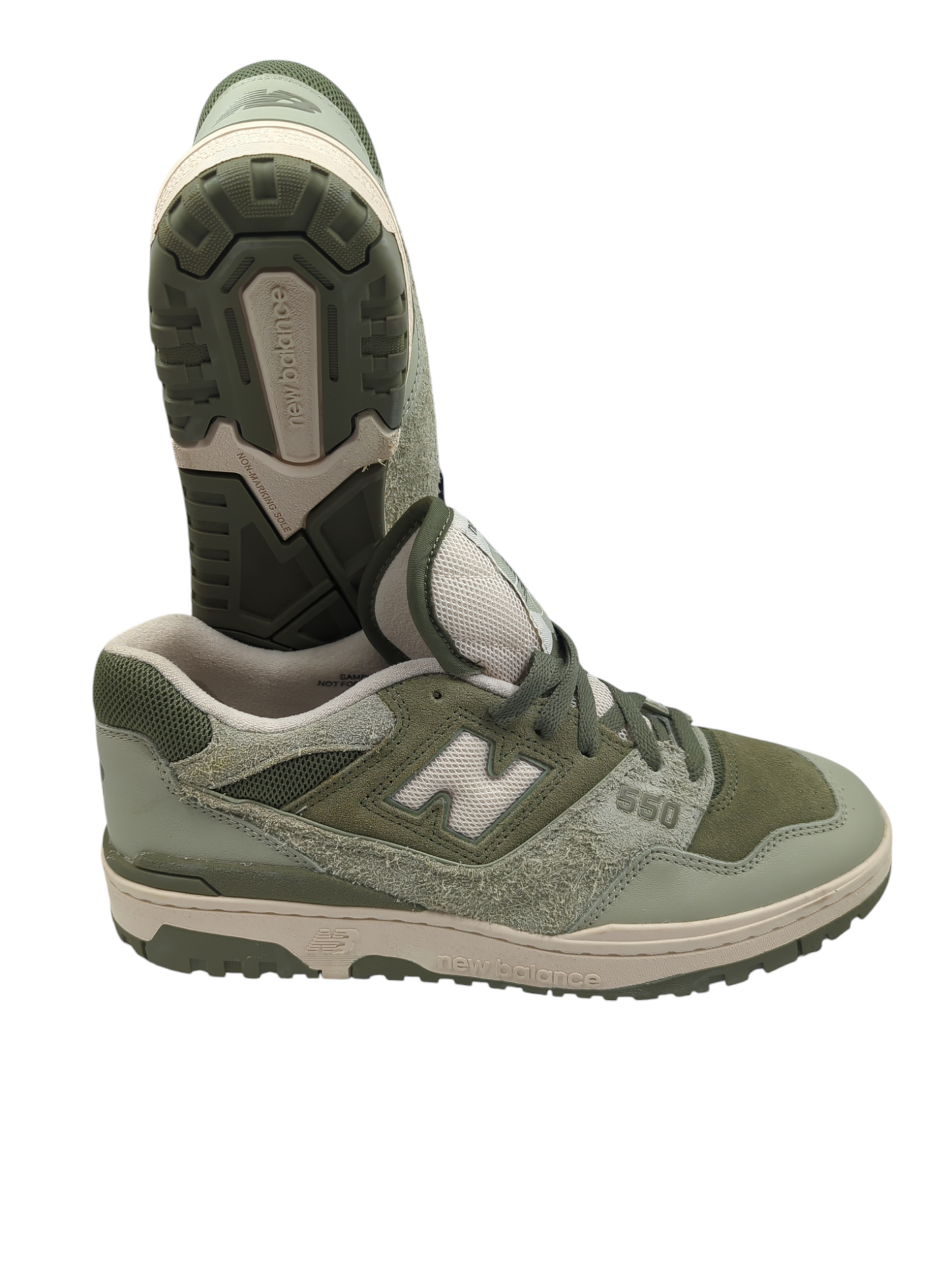 New Balance 550 Casual Verde Gamusa / Beige No 27