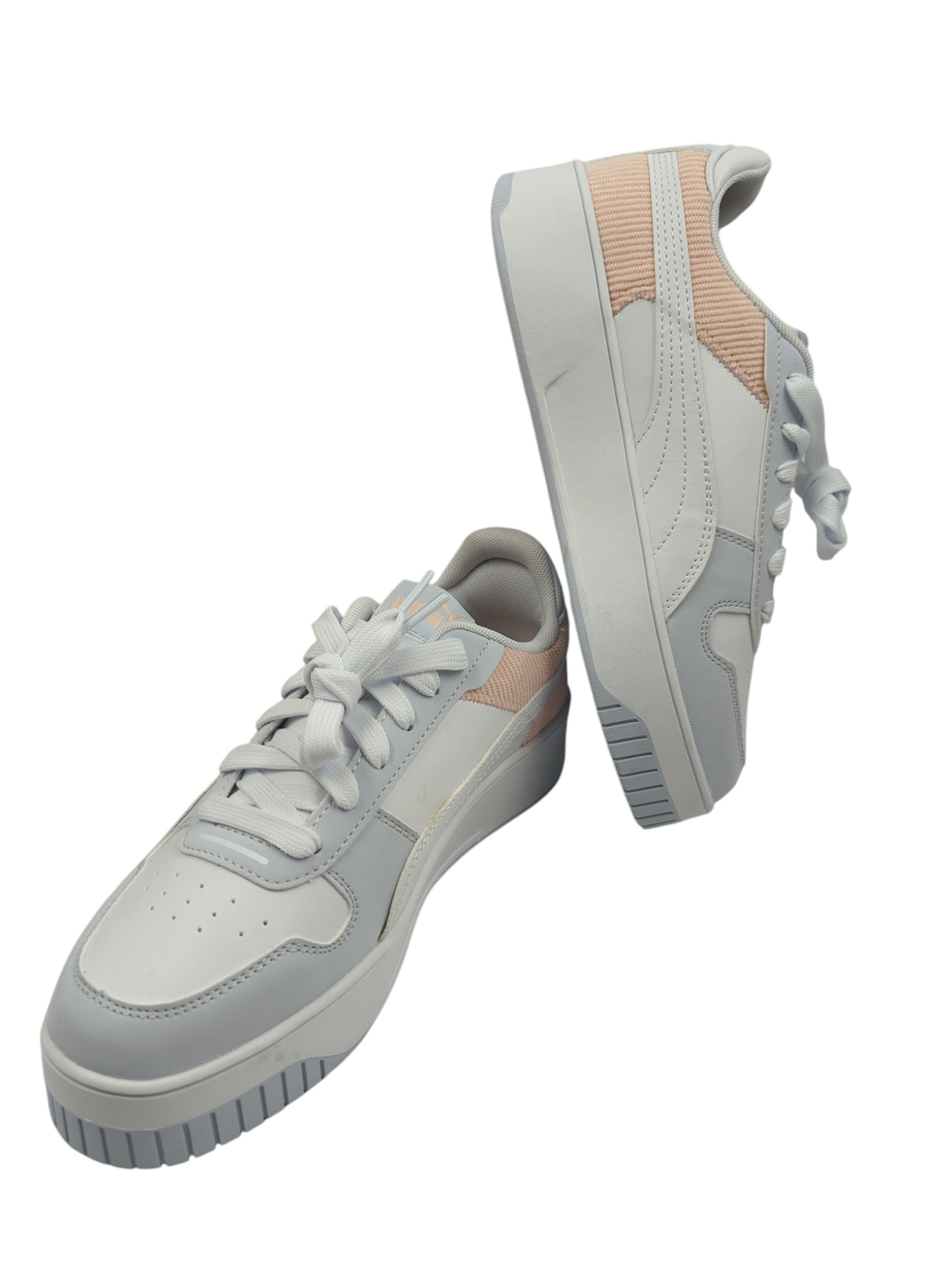 Puma CA Media Plataforma Casual Rosa Pana / Blanco / Azul Pastel No 22.5