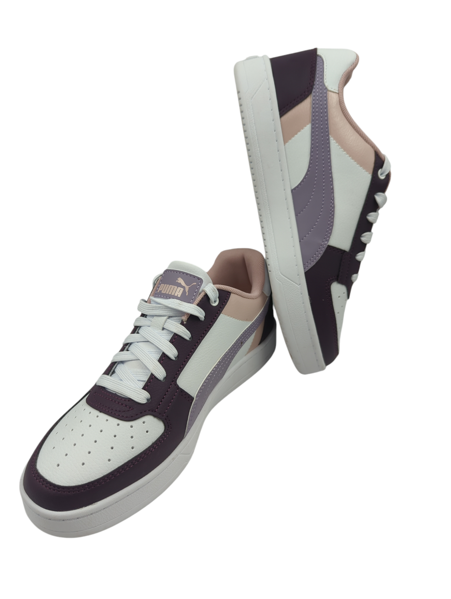 Puma Ca Media Plataforma Morado / Rosa / Blanco No 24.5