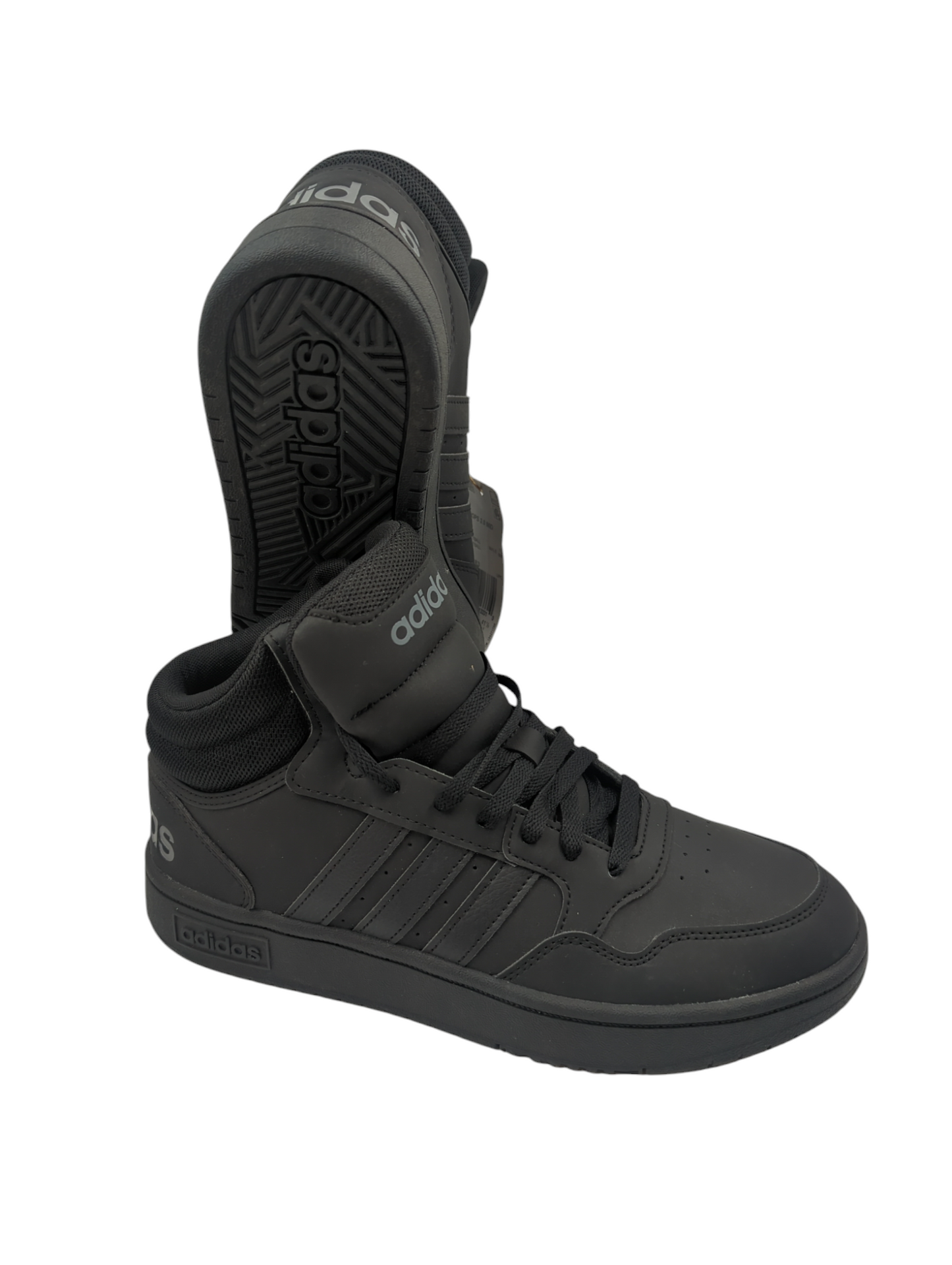 Adidas Hoops 3.0 Mid Basketball Retro Casual Negro No 26