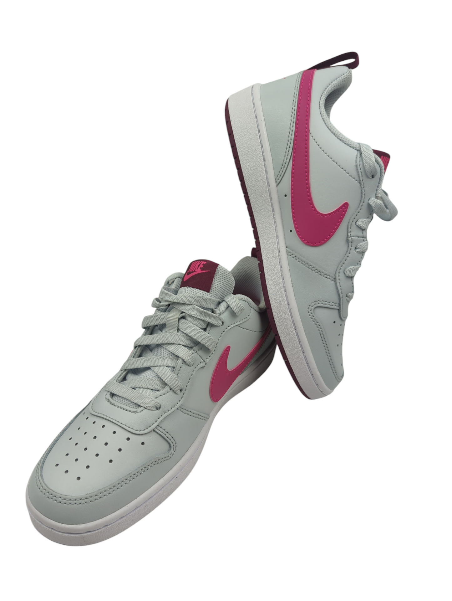 Nike Court Borough Low 2 Casual Gris / Rosa No 24