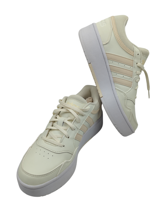 Adidas Hoops 3.0 Bold Media Plataforma Casual Crema / Blanco No 24