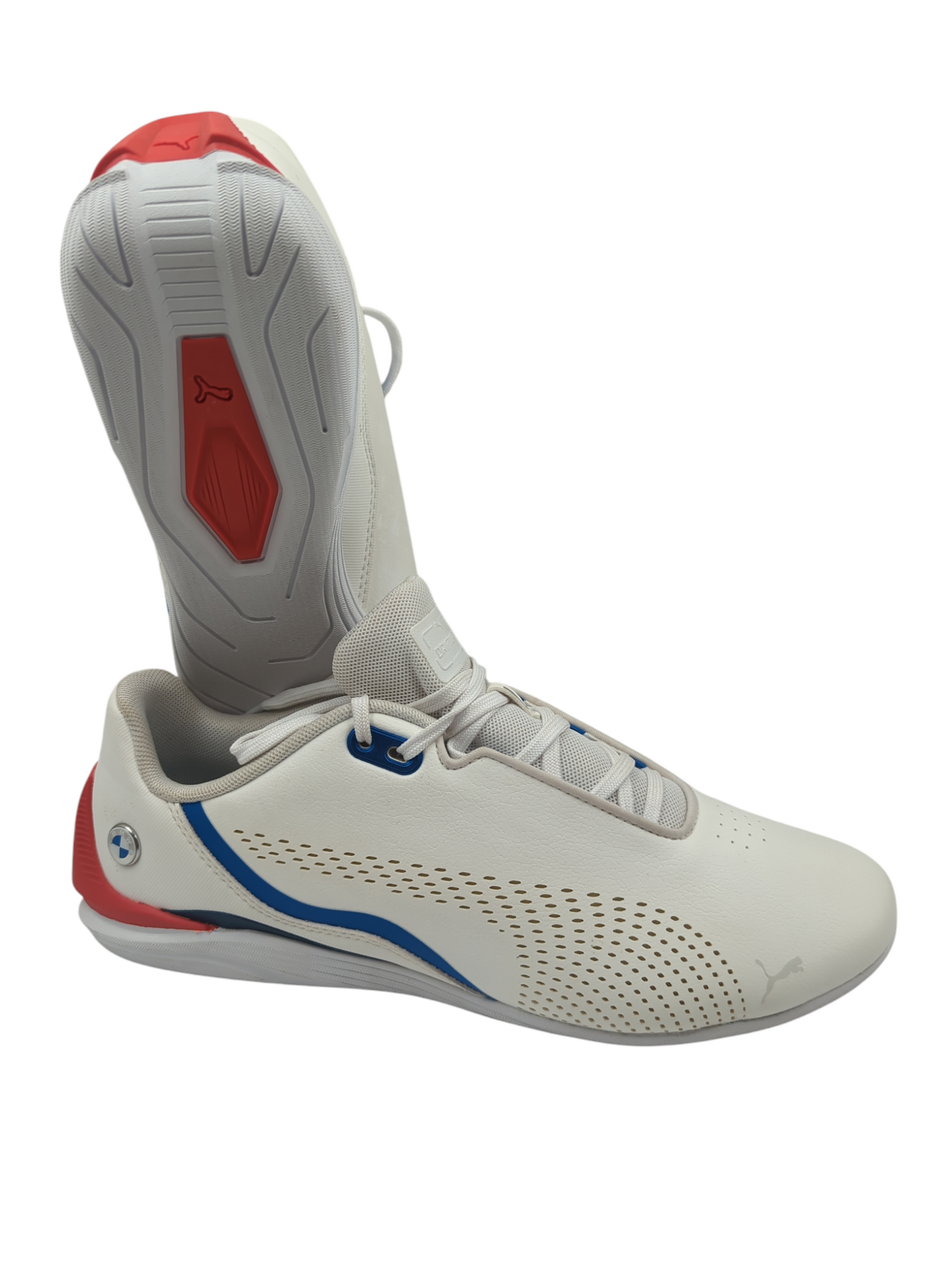 Puma Drift Cat Decima Formula Casual Blanco / Azul / Rojo No 27