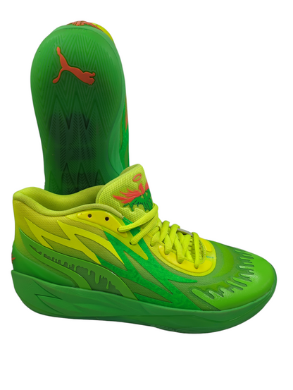 Puma MELO Basketball Nickelodeon Slime Verde No 28.5