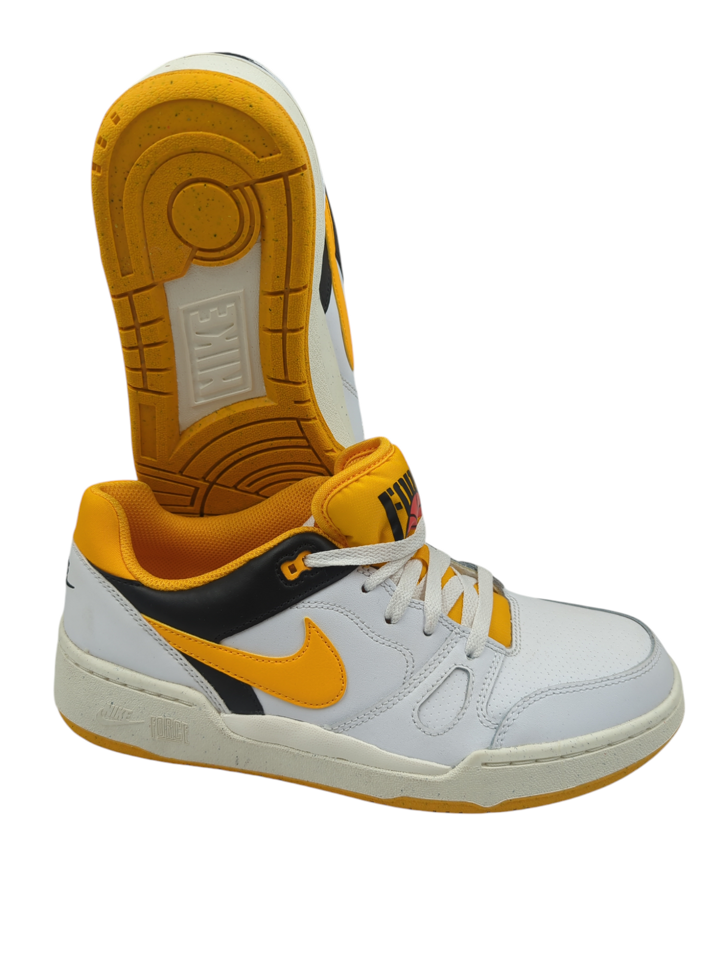Nike Full Force Casual Blanco / Amarillo / Negro No 26.5