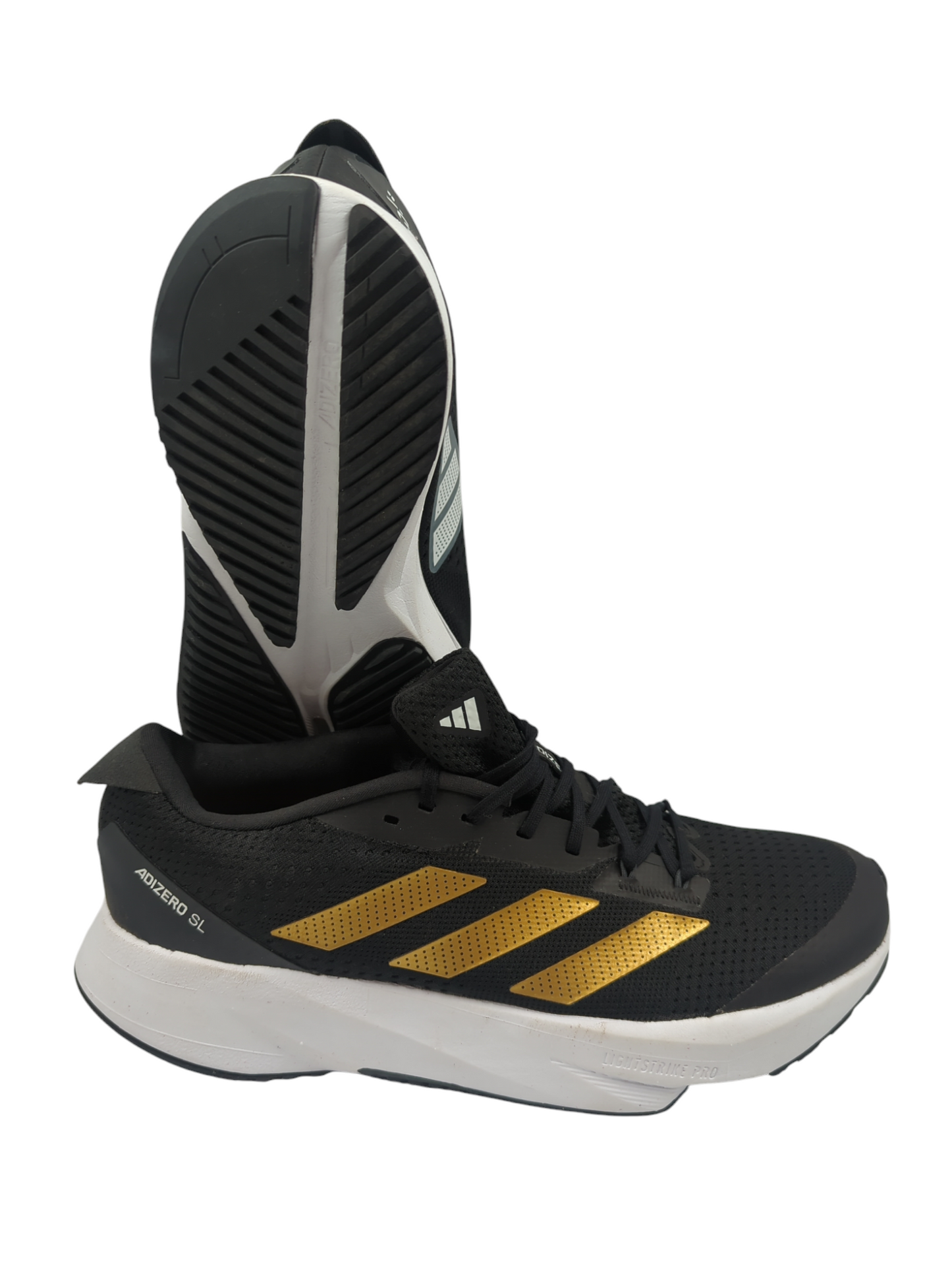 Adidas Adizero Running LigthStrike Negro / Dorado No 26.5