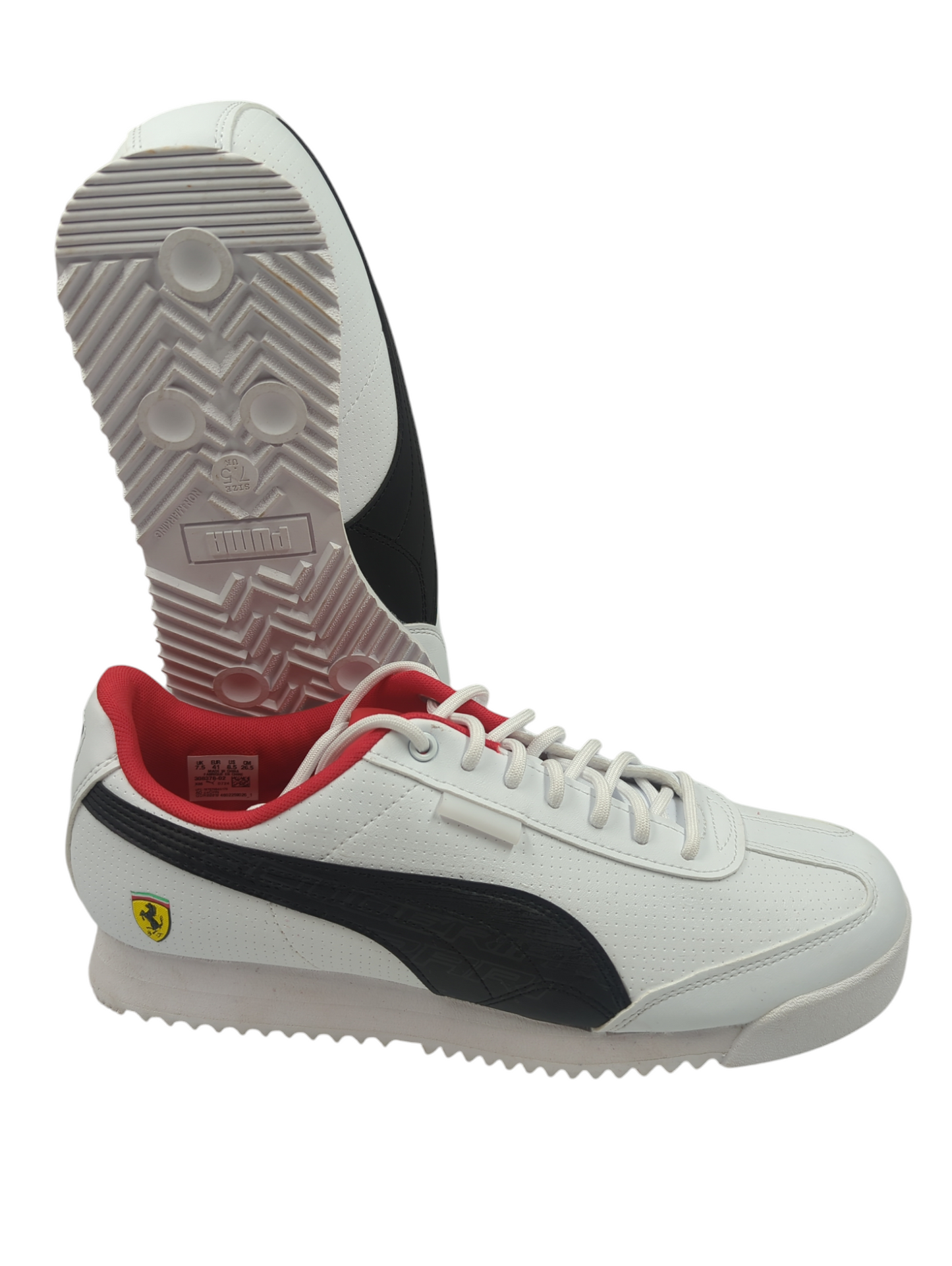 Puma Roma Ferrari Casual Blanco / Negro No 26.5
