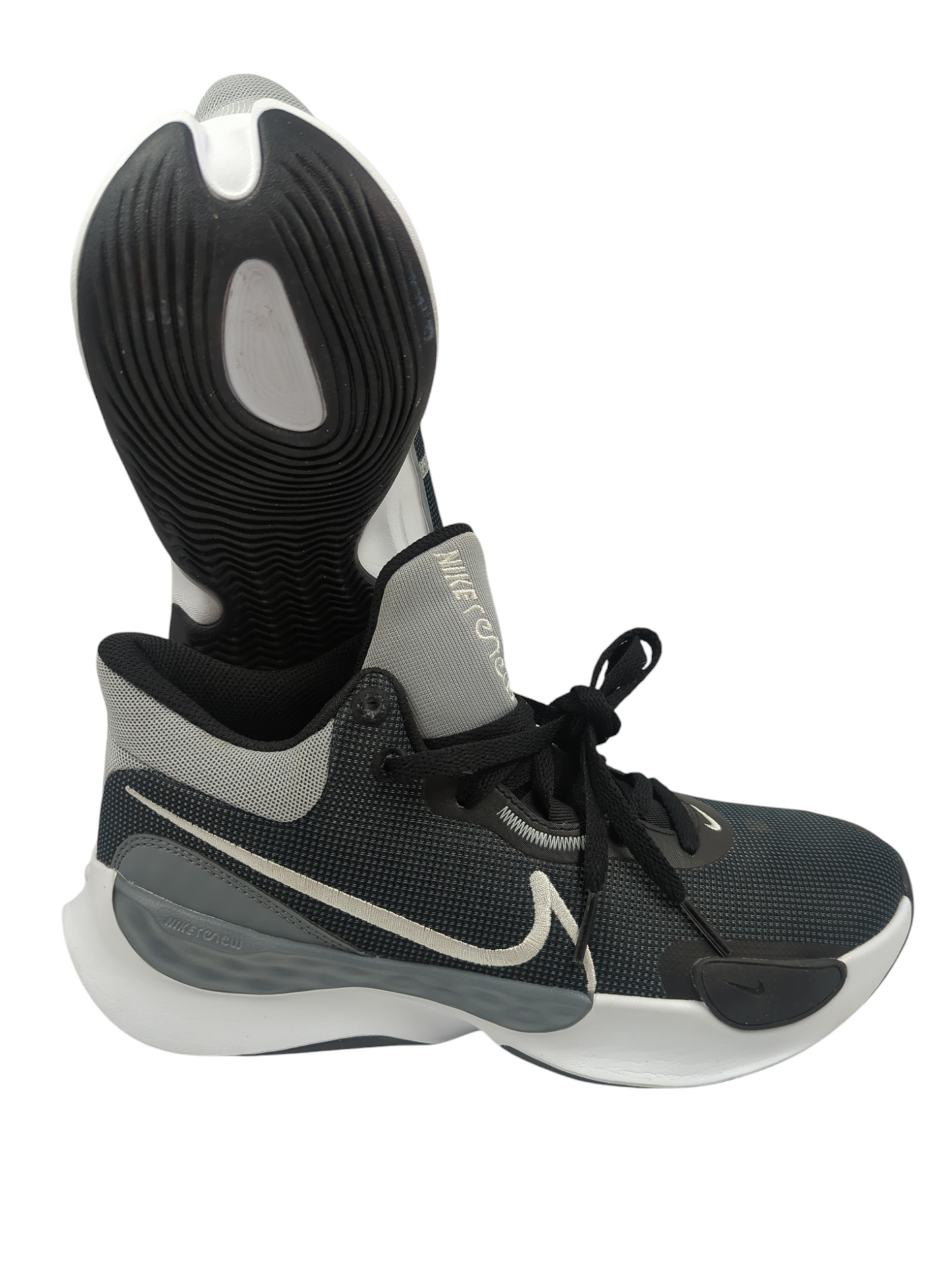 Nike Renew Basketball Mid Negro / Gris No 26