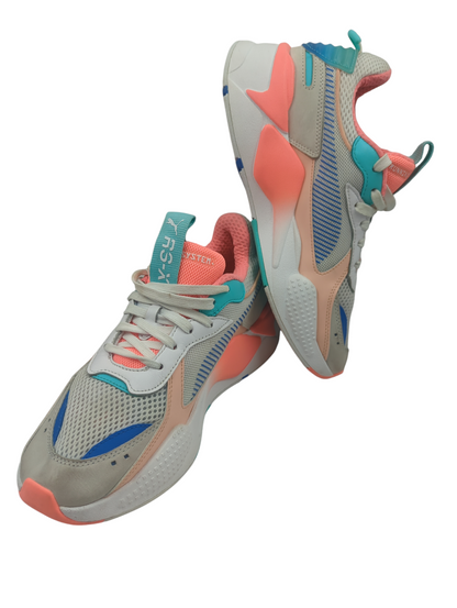 Puma RSX Training / Running Naranja / Verde / Gris No 26.5