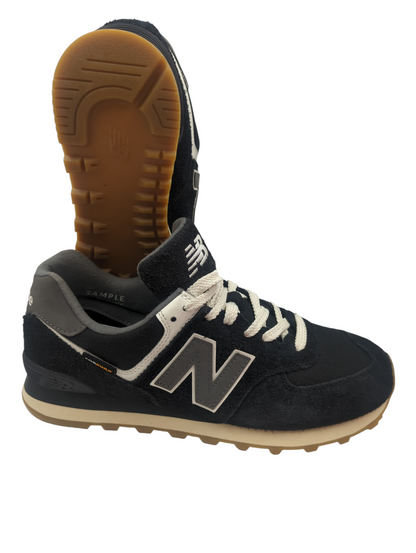 New Balance 574 Casual Sport Gamusa Azul / Blanco No 27