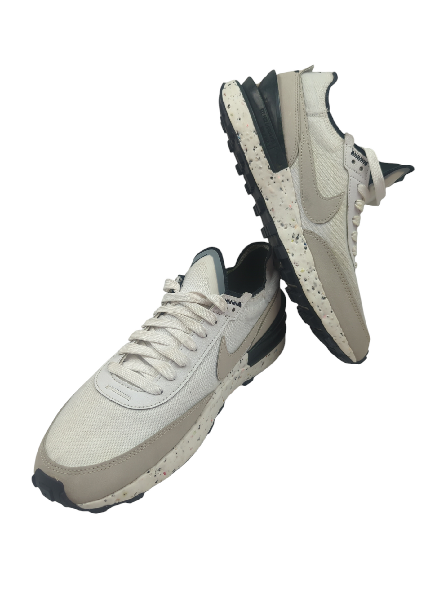 Nike Waffle One Crater Running / Training Gris / Blanco / Negro No 26.5