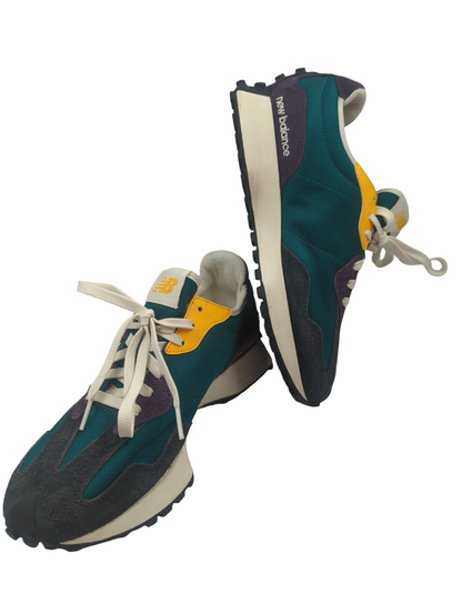 New Balance 327 Casual Training Verde / Morado No 27