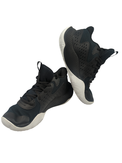 Armour Basketball Jet Black Negro Rojo No 23.5