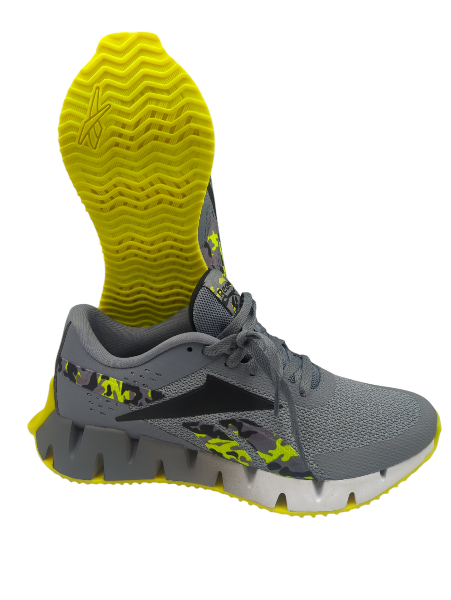 Reebok Zig Dynamica 2.0 Running Training Gris / Verde No 25