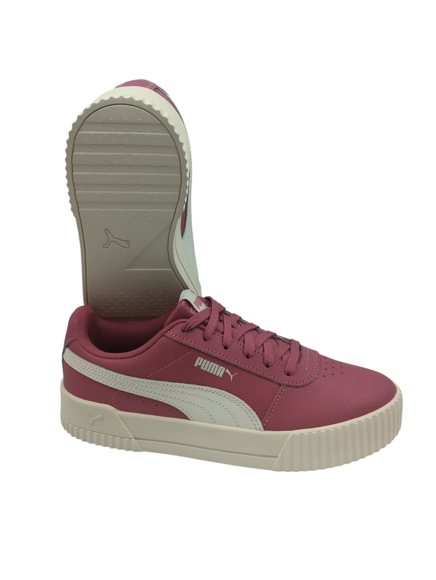 Puma Carina Low Casual  Rosa / Blanco No 24.5