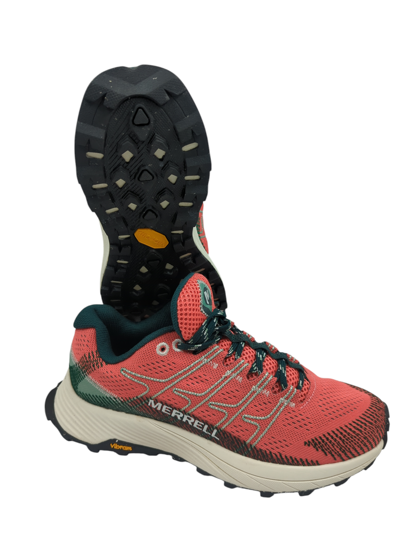 Merrel Moab Flight Trail Naranja / Verde No 22.5