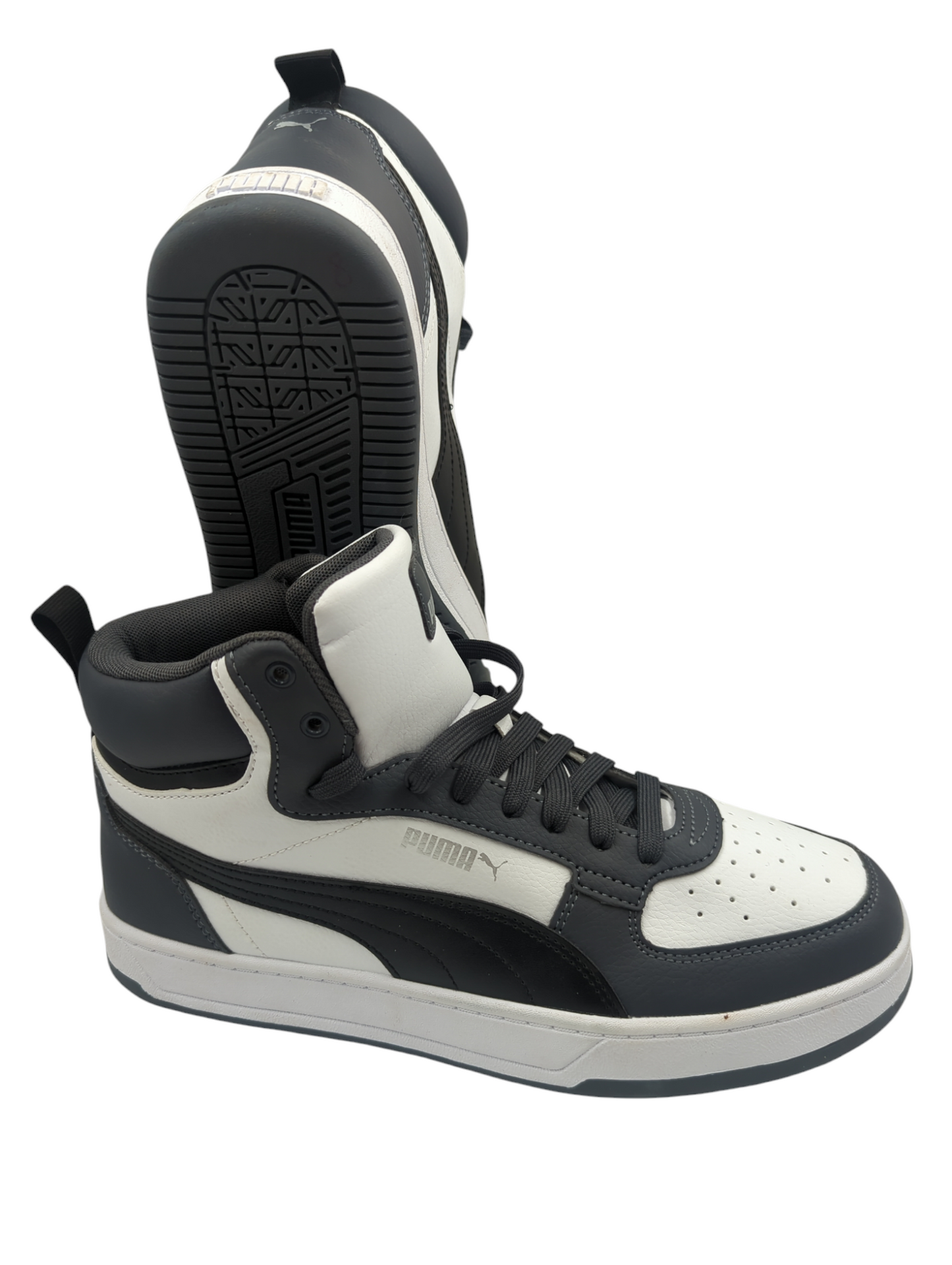 Puma Caven 2.0 Mid Bota Casual Basketball Retro Gris / Blanco No 26