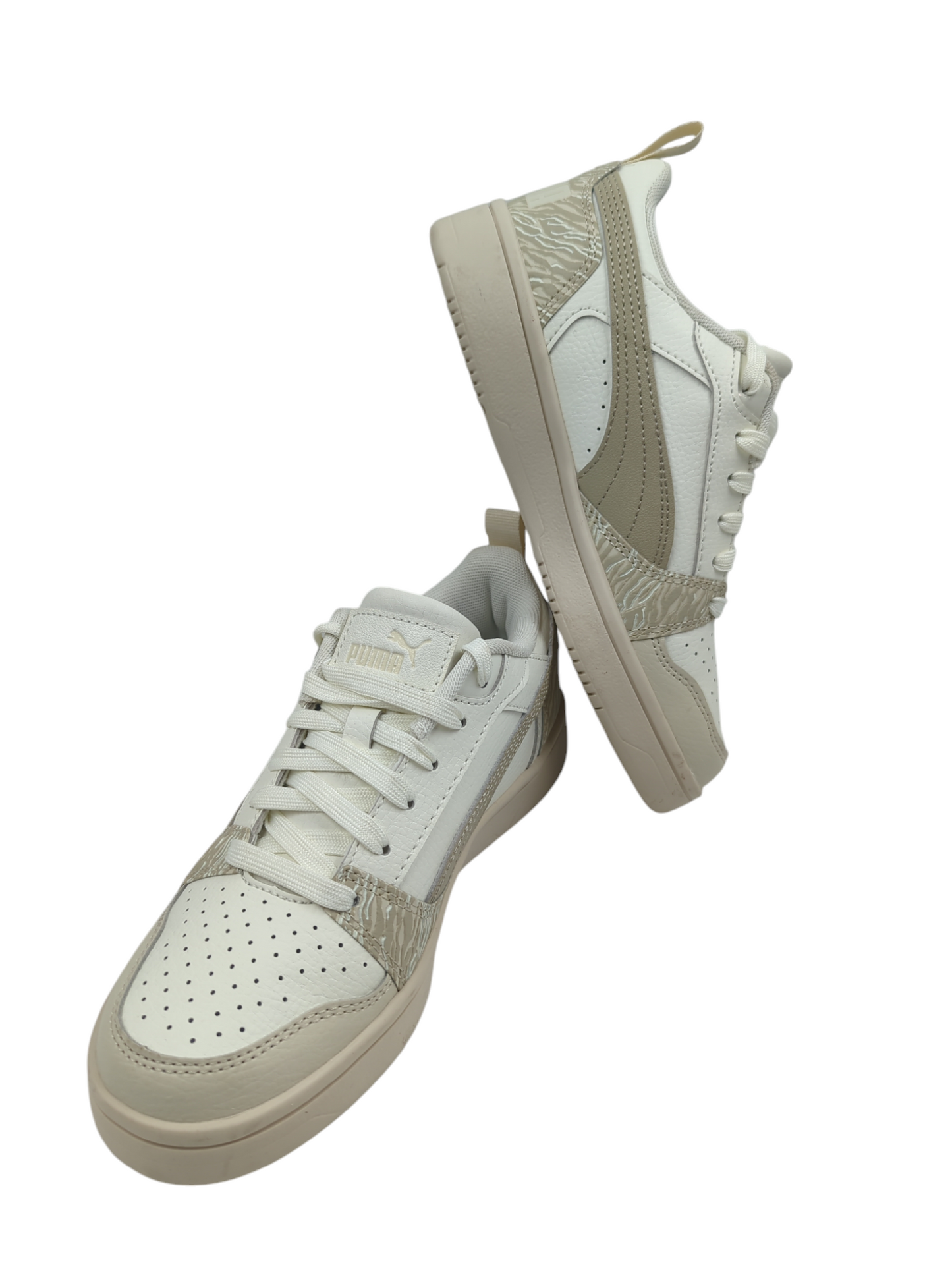 Puma Rebound Low Casual Blanco / Gris No 22