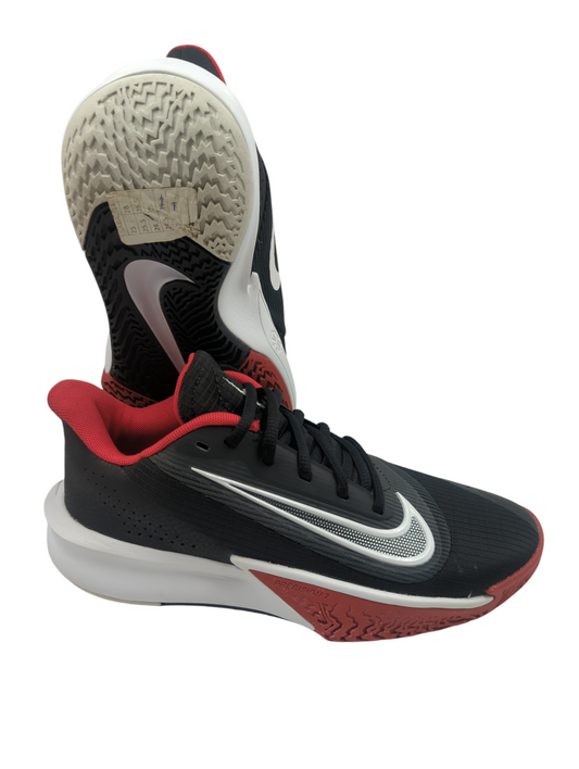 Nike Precision 7 Tenis / Squash / Volley Negro / Rojo No 23