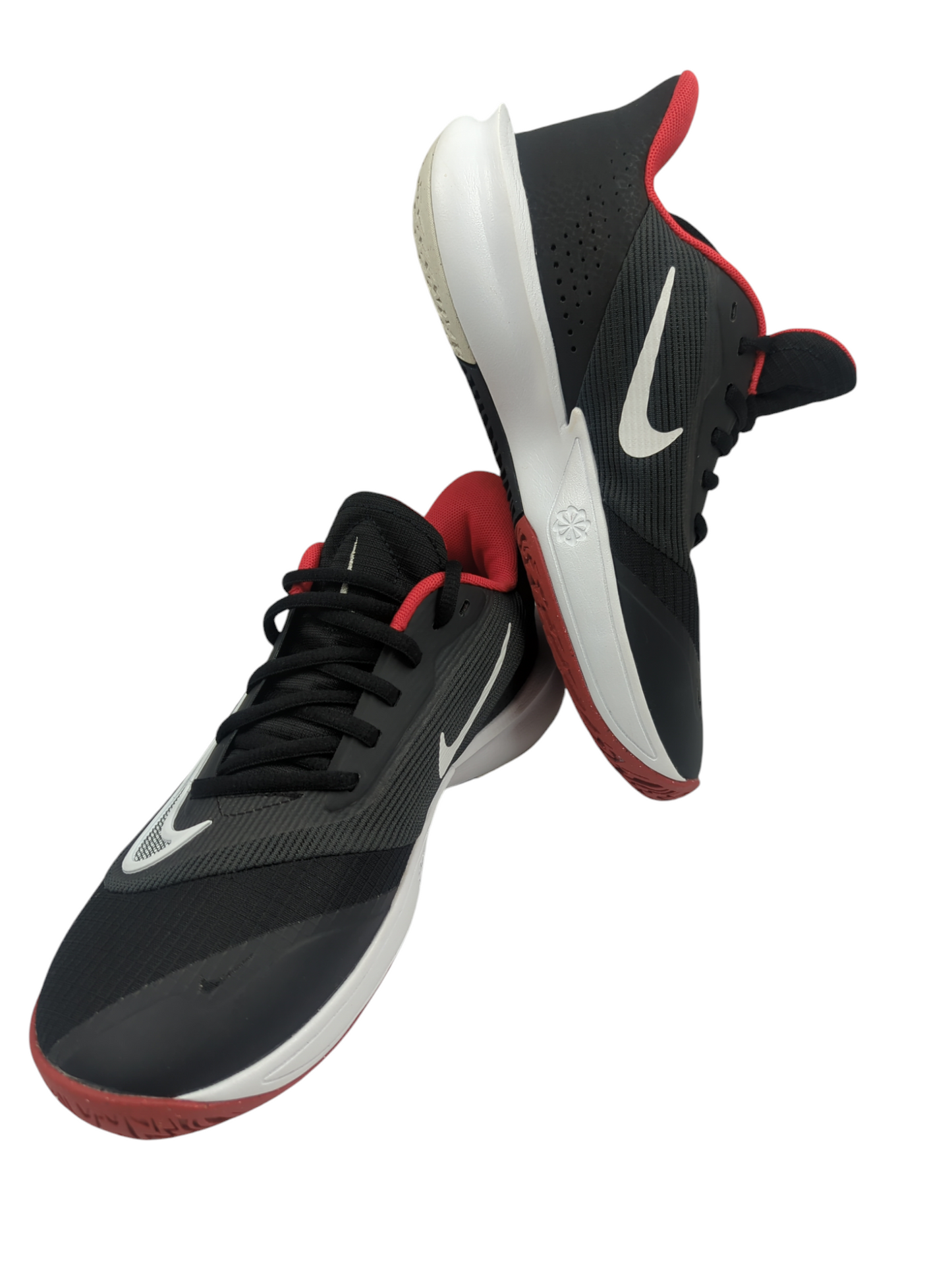 Nike Precision 7 Tenis / Squash / Volley Negro / Rojo No 23