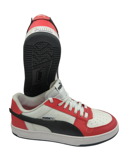 Puma Caven Pro Piel Casual Rojo / Blanco / Negro No 28